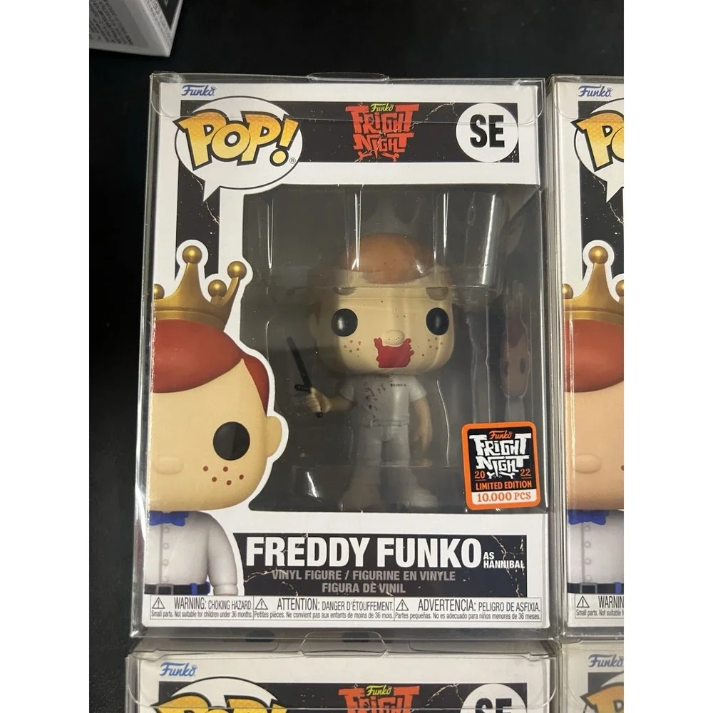 Funko Pop! Fright Night Freddy Lot Of 4, Hannibal,‎ Zombie, & Spirit Halloween